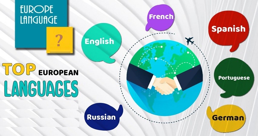 کدام زبان در اروپا کاربرد بیشتری دارد؟