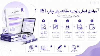 مراحل اصلی ترجمه مقاله