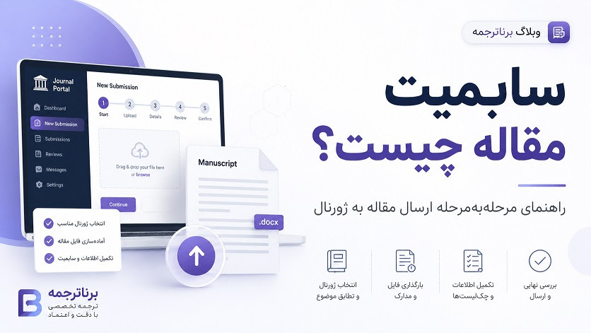 سابمیت مقاله چیست؟ راهنمای مرحله‌به‌مرحله ارسال مقاله به ژورنال