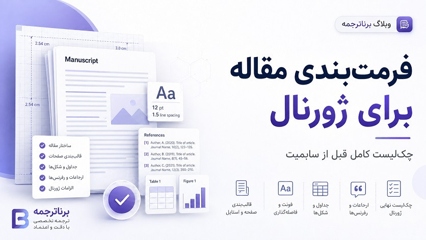 Title Page و Blind Manuscript چیست؟ راهنمای آماده‌سازی مقاله برای داوری ناشناس