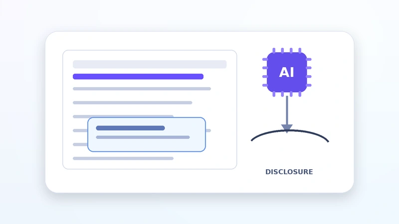 نحوه اعلام استفاده از AI در مقاله و پایان‌نامه؛ AI Disclosure را کجا و چگونه بنویسیم؟